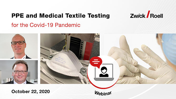 Ppe And Medical Textile Testing For The Covid Pandemic Zwickroell