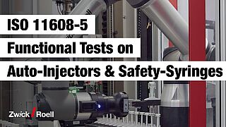 Video: roboTest N for Automated Function Tests on Autoinjectors and safety syringes