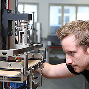 Emotional image of testing corrugated board