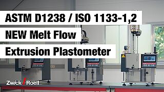 ISO 1133-1,2 / ASTM D1238 Melt flow extrusion plastometer