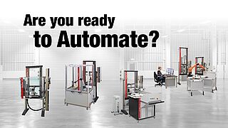 Jetzt automatisieren! Automatisierte Materialprüfung von 10 bis 400 Proben