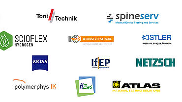 testXpo Fachmesse für Prüftechnik testXpo Fachmesse für Prüftechnik Mitaussteller Logos