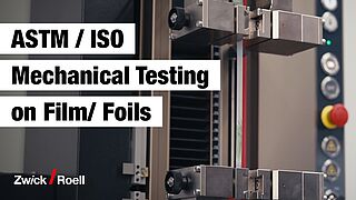 ISO 527-3: Zugversuch Kunststoff-Folien aber auch Reibungskoeffizient und Durchstoßversuch nach ISO und ASTM Normen