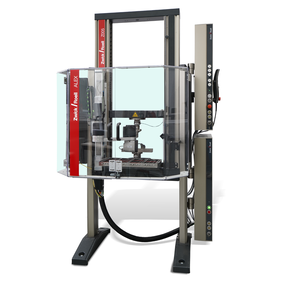 Automated testing system ALEX for plastics