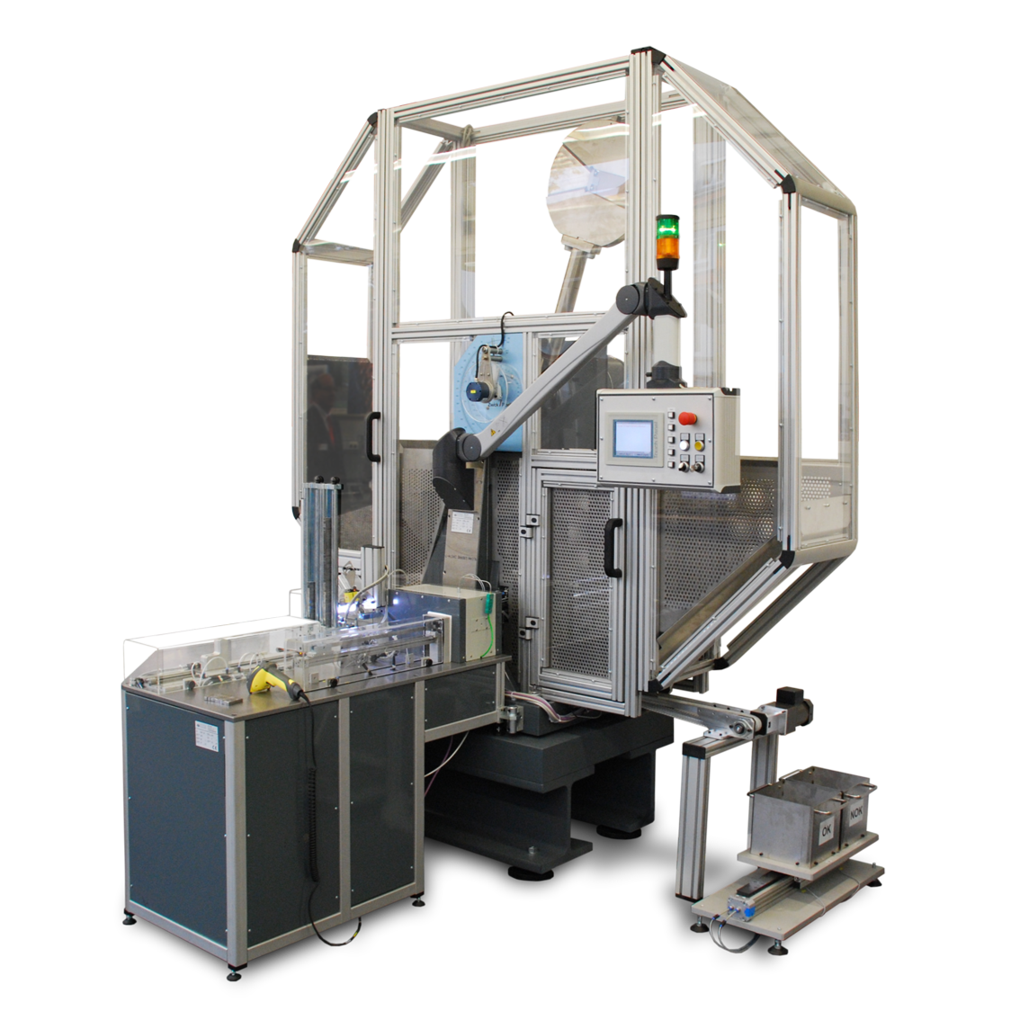 Automated testing of Charpy specimens